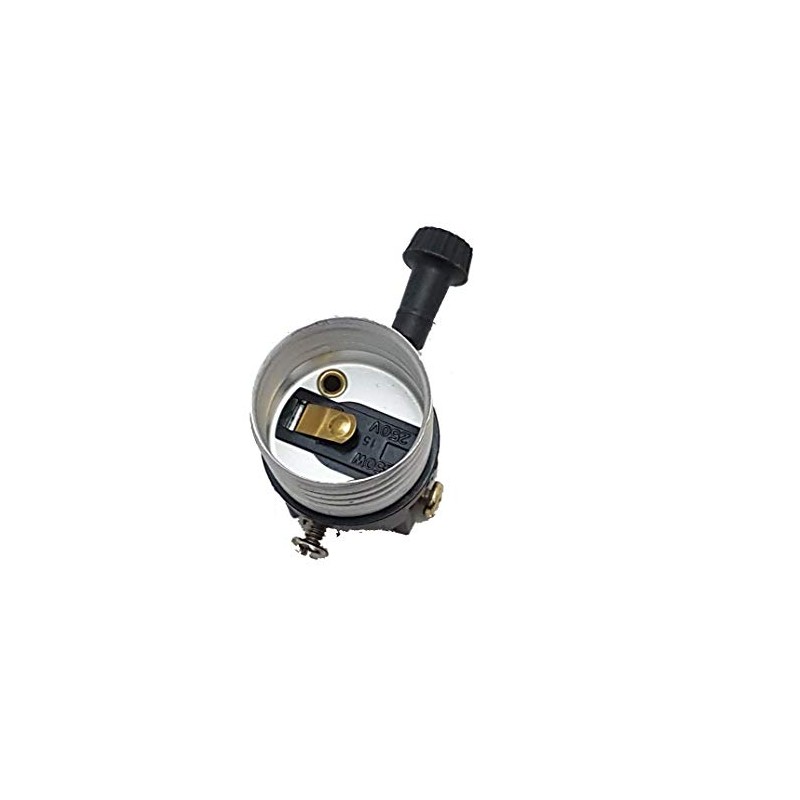B&P Lamp® On/Off Med. Base Socket Interior with 1/8F Threaded