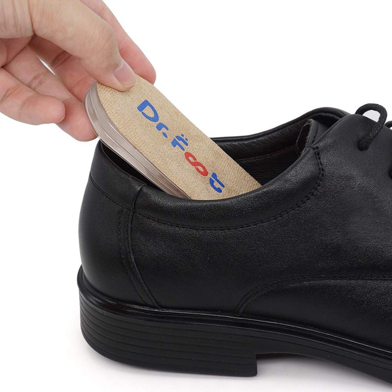 Dr.Foot Adjustable Orthopedic Heel Lift Inserts, Height Increase Insole for