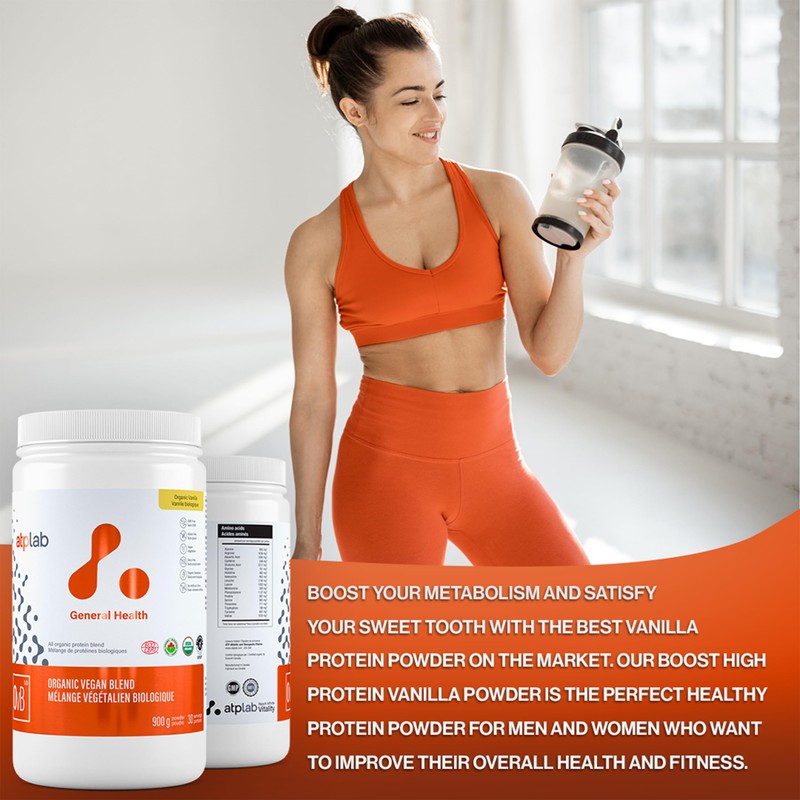 Organic Vegan Blend, Vanilla 30 Sr, 1 kg