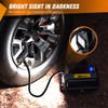 Nilight Tire Inflator Air Compressor Portable Air Pump for 12V