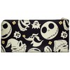 Nightmare Before Christmas Jack Oogie and Zero Metal Emblem Purse