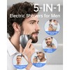 Electric Razor for Men, 5-in-1 Multi-Function Electric Shavers for Men,