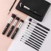 DUcare Makeup Brushes Set of 15 with PU Storage Pouch,