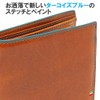Golbe Bi-Fold Wallet Italian Leather Smart Model (Color Edge Version)