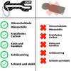ZLIP® and Slide Shopping Trolley Remover Carbon with Key Ring,