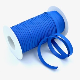 Craft Cult 9mm Plain Double Fold Bias Binding Tape - 25 Metre Roll (107 - Royal Blue)