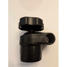 Springs & Canopies Plastic Garden Swing Fittings, Black, Type 2 with Insert