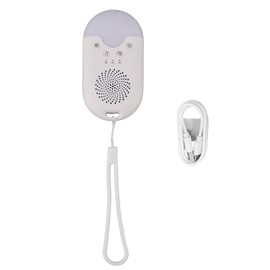 Portable Sound Machine with 8 Sound Color Night Light Timer Volume Adjust Memory Function White Noise Machine for Baby