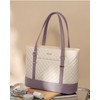 LOVEVOOK Women's Laptop Bag, Beige Pink