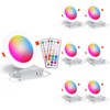 Recessed Lighting 4 Inch RGBCW Color Changing Canless LED Recessed