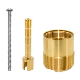 Ebrmeiwo 970-0830 Plumbing Extension Kit for Secure Fit Handle, Replacement Parts, Gold