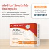 Tranquility AIR-Plus Breathable Underpads, 30"x36", Incontinence Pads with Ultimate Air