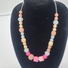 Handmade Breastfeeding necklace Silicone Beads for nursing mothers.