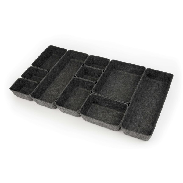 Three by Three Seattle Felt·Like·It! Felt Bins for Office, Crafts,