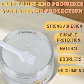 Wood Lubricant Multi-Purpose Paste Wax, 5oz for Home, Restore & Maintain Wooden Slide, Loosen Drawer Slide, Drawers, Doors, Hinges, Eliminate Sticking & Noise