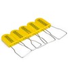 LeadSeals 50PCS Plastic Padlock Security Seals Metal Wire Padlocks Electric