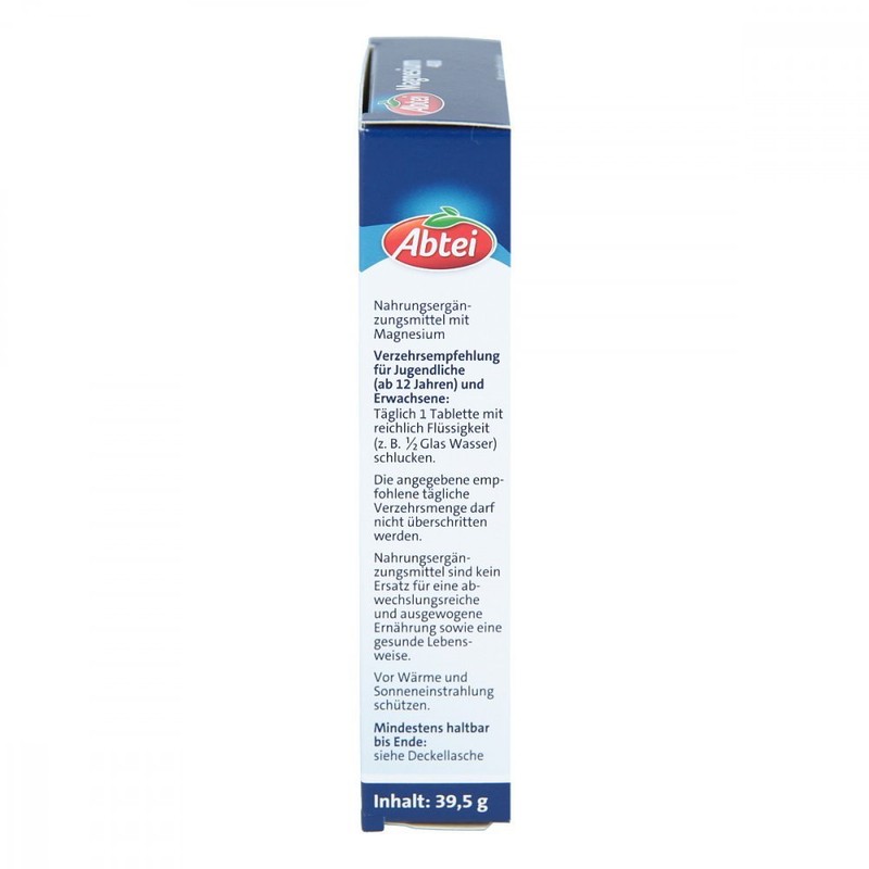 Abtei 0272158 Magnesium Tablets 400