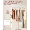 Sakugi Clothes Rack - Clothing Rack with Storage Mesh Shelf