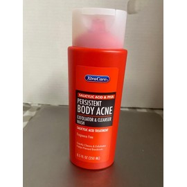 XtraCare Persistent Body Acne Exfoliator & Cleanser Body Wash Fragrance Free 8.5 oz