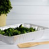 PLASTICPRO Disposable 9 x 13 Aluminum Foil Pans Half Size