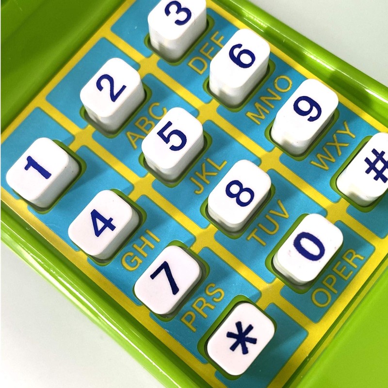 Children's Phone for Play Tower Playhouse (Apple Green) Toy