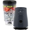 Kitchen Selectives Dark Gray 14-Ounce Mini Blender