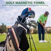 PATIKIL 16"x16" Microfiber Golf Towel, 3 Pack Tri-Fold Golf Towels
