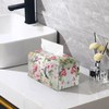 Oamsistay Hummingbird Rectangle Tissue Box Cover Modern PU Leather Rectangular