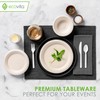Ecovita 100% Compostable Forks - 500 Large Disposable Utensils (7