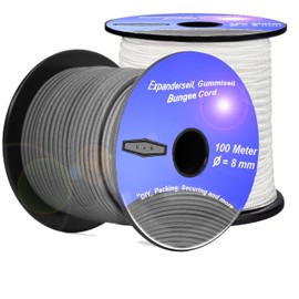 EnB, Expander Rope, Rubber Rope, Tarpaulin Rope, Inch Rope, Various Lengths and Designs, Trailer Accessories, Trailer Net, Trailer Tarpaulin, Tension Rope 8 mm (Expander Rope Polypropylene Fibres