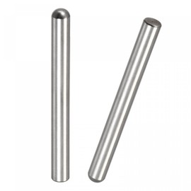 sourcing map Dowel Pin 304 Stainless Steel Round Head Wooden Bunk Bed Shelf Pins Support Shelves Fixing Elements 8 x 80 mm Pack of 2