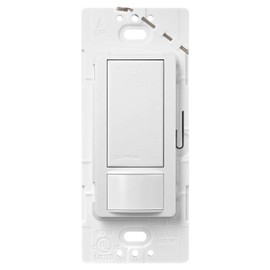 Lutron Maestro Motion Sensor Switch | 2 Amp, Single Pole | MS-OPS2-SW | Snow
