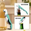 Soft Velvet Touch Waiters Double Hinge Corkscrew Wine Key Bottle