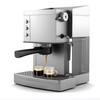 Emlim Espresso Double Spout Glass Coffee Cups with Handle -