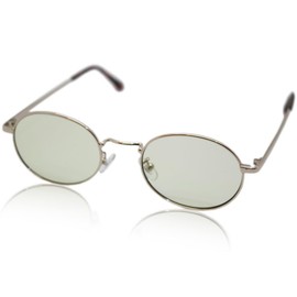 Eight Tokyo IRUV1000-HN1301 Sunglasses, Blue Light Cut Glasses, Oval Metal, UV Protection, gold