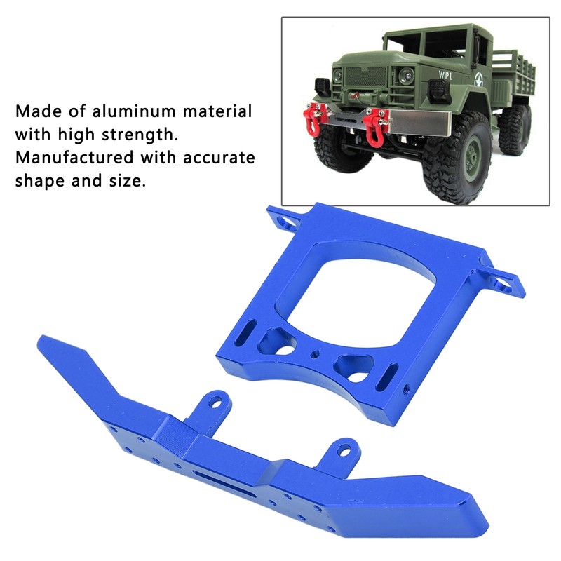RC Metal Bumper Front Rear Car Defender Set Aluminum for