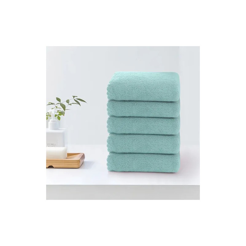 Juego De Toallas Faciales De Terciopelo, Suaves Y Absorbente