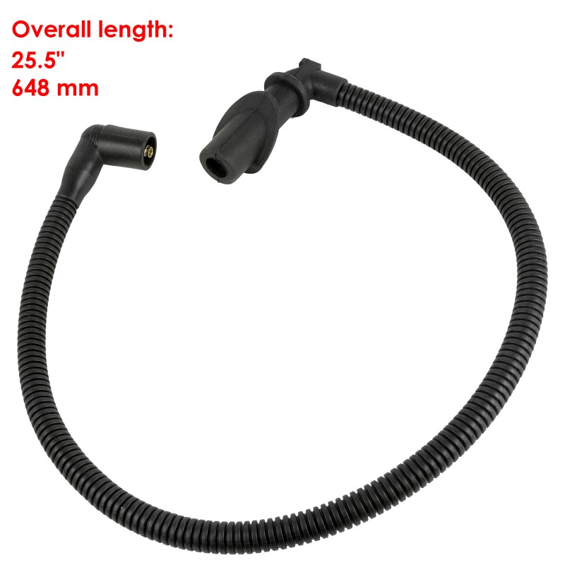 Caltric Ignition Coil Spark Plug Wire 59.3cm for Polaris Ranger