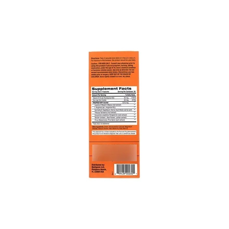 Maca + Arginina Power Finish Bioxgenic