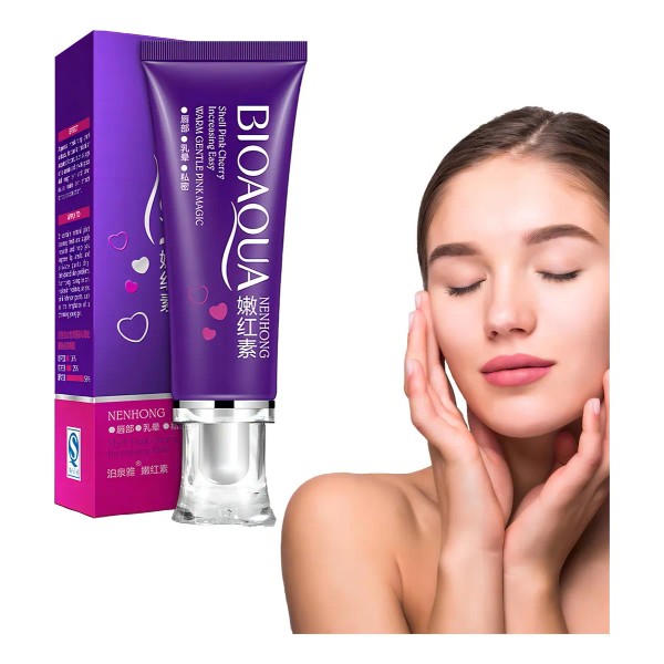 Crema Aclaradora Bioaqua Zona Intima Pezon Manchas Codo Full