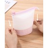 Xespis Pencil Case with Zip, Telescopic Pencil Case