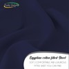 Funky Gadgets Deep Fitted Sheet King Size Navy 100% Egyptian