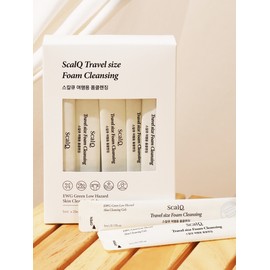 Skal Q 여행용 약산성 폼클렌징 5ml 20개입 Travel-sized Low pH Foam Cleansing 5ml (20 Pieces)