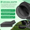 Yoursme 69861 Adapter for Mow-N-Vac Leaf Vacuum Bagger Deck, Universal
