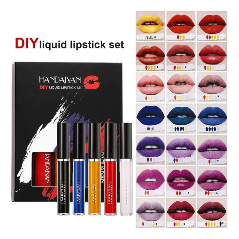 Mini Set De Pintalabios Mate Long Lipstick