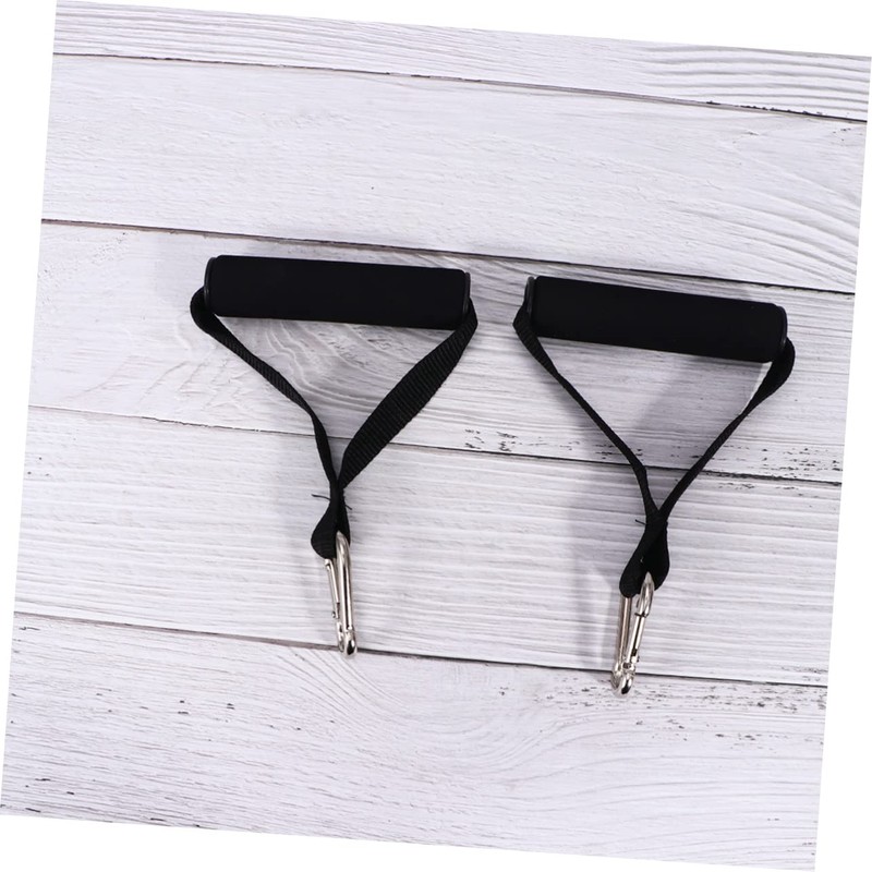 BIUDECO Carabiner Tension Rope Handles Set 2 Pairs of Fitness