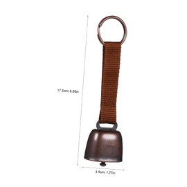 Kisangel Mini Bear Bells Loud Sound for Bear Proofing Bell for Hiking Camping and Trekking