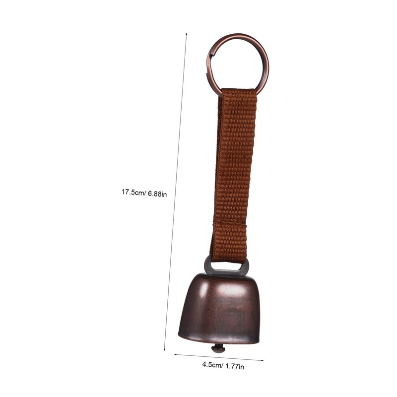 Kisangel Mini Bear Bells Loud Sound for Bear Proofing Bell