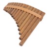 Musical Professional Panpipe Pan Flute 15 Pipes G Key Musical