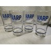 Harp Set of 4 Vintage HARP premium Irish Lager beer